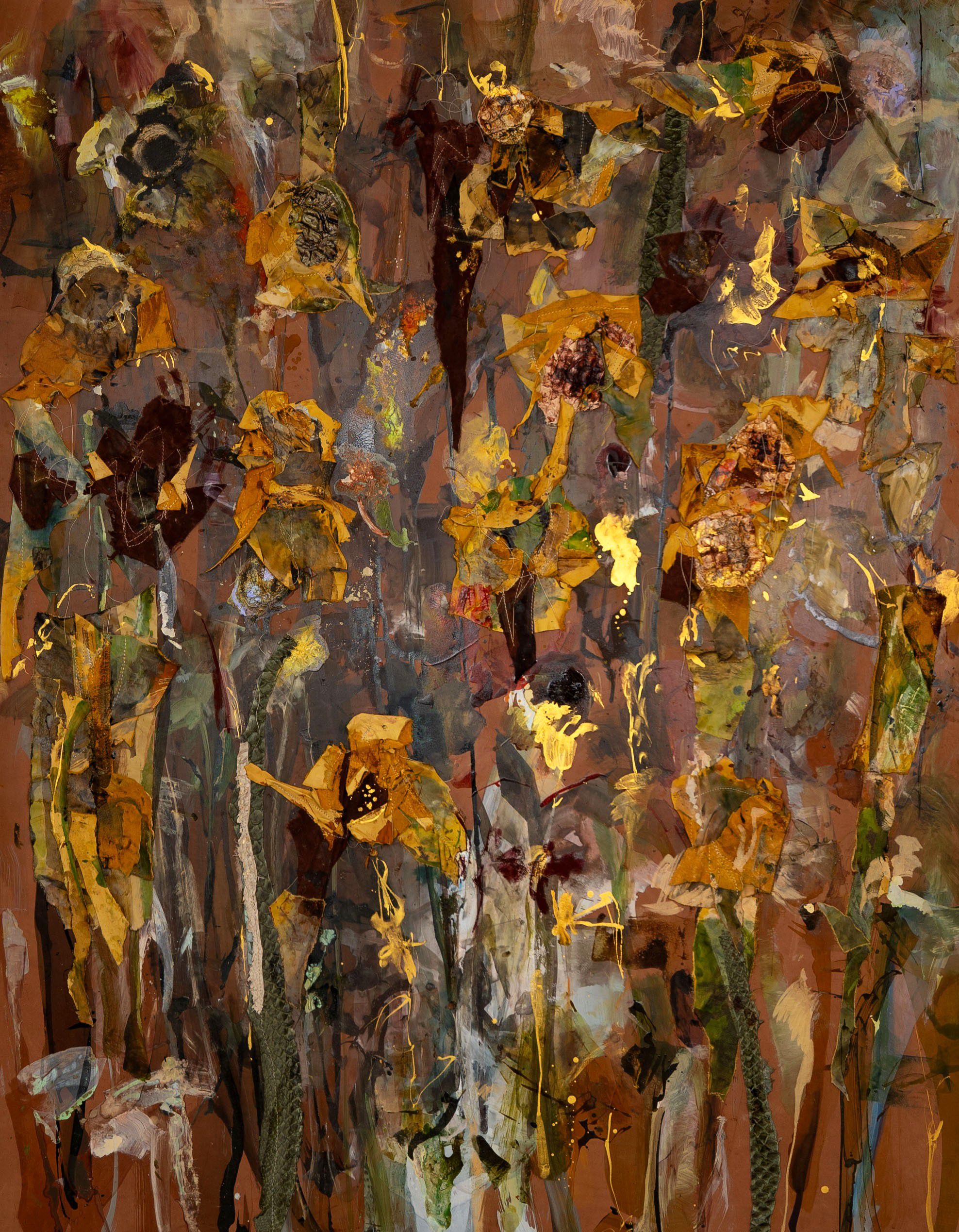 Sunflowers 170 x 140